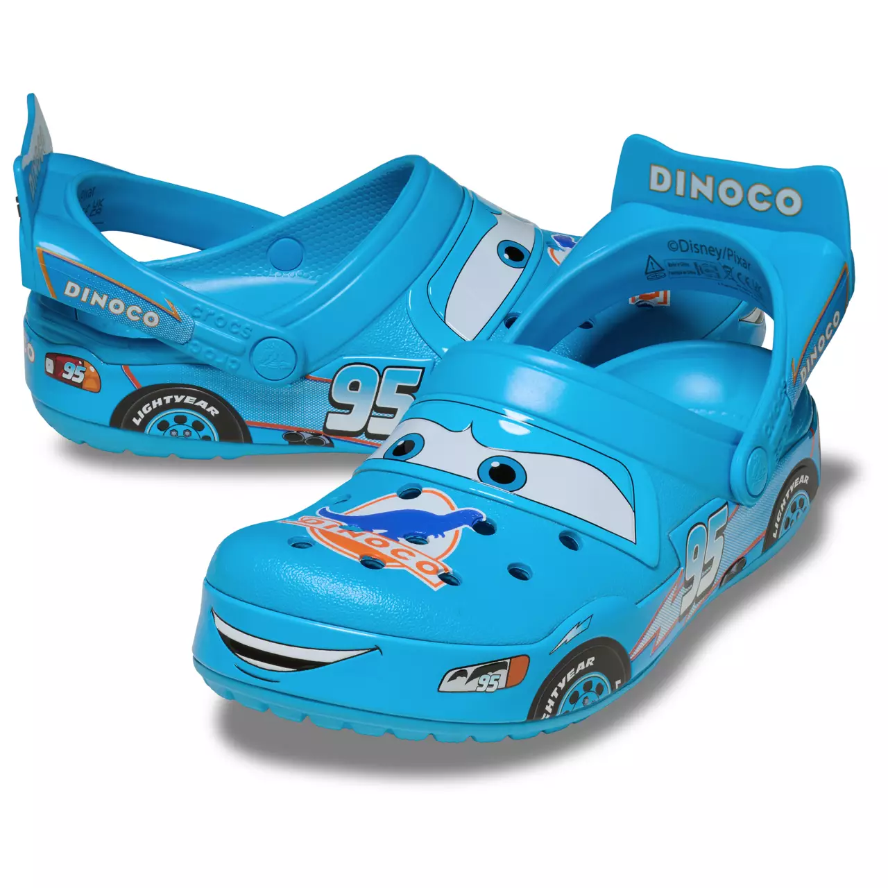 Crocs x Disney Pixar Cars – Lightning McQueen Dinoco