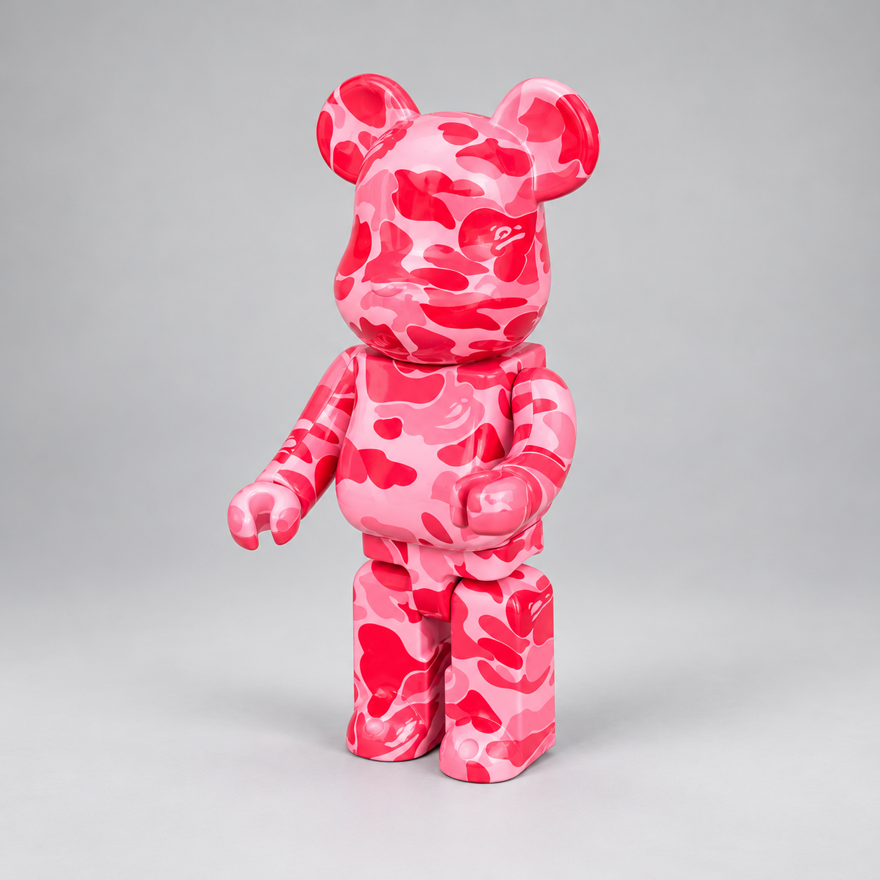 Bearbrick BAPE Pink Camo