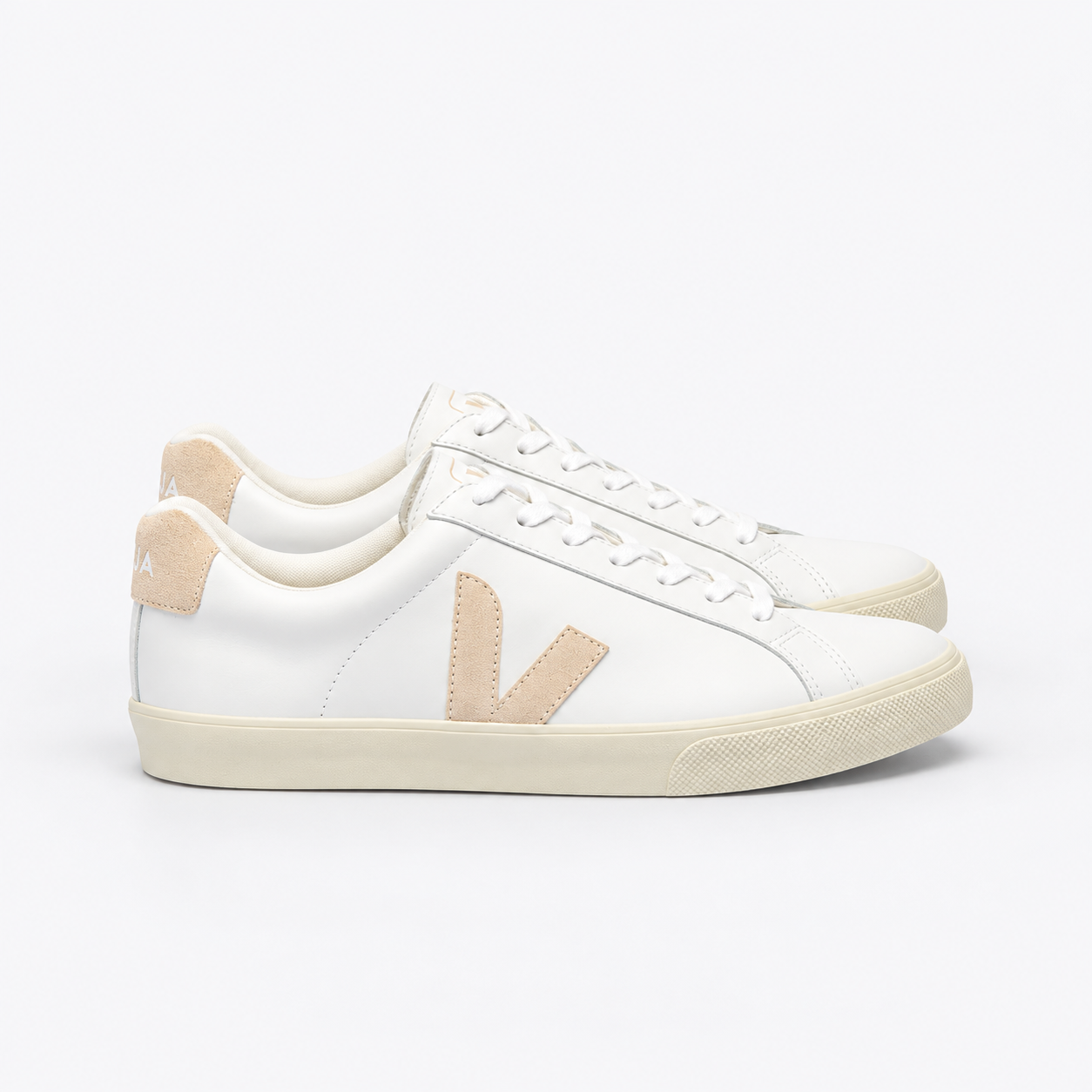 Veja Esplar Leather White Sable